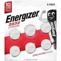 Produktbild: Energizer CR2032 Lithium Knopfzelle 6 Stück