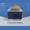 Produktbild: RUSSELL HOBBS Toaster Inspire Black Brötchenaufsatz 6 Stufen 1050 W 24371-56
