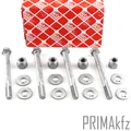 Produktbild: 4x FEBI Querlenker Montagesatz M14x1,5mm vorne für MERCEDES W202 A208 W210