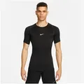Produktbild: Nike Trainingsshirt M NP DF TIGHT TOP SS eng anliegender Schnitt, atmungsaktiv, schnell trocknend, elastisch schwarz XL (56/58)