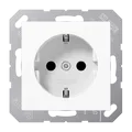 Produktbild: Jung A1520BFWW Schutzkontakt-Steckdose, 16 A 250 V ~, Thermoplast, Serie AS/A, alpinweiß