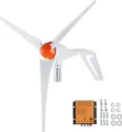 Produktbild: VEVOR 500 W Windkraftanlage 12 V Windgenerator 3-Blatt-Windkraftgenerator mit MPPT-Regler einstellbare Windrichtung und 2,5 m/s Startwindgeschwindigkeit geeignet für Zuhause Bauernhof Wohnmobile Boote