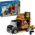 Produktbild: LEGO City Burger-Truck, Bauset mit Spielzeug-Auto für 5-jährige Kinder, Geschenk
