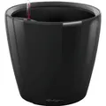 Produktbild: Lechuza® Pflanzgefäß Classico Premium LS Ø 22 cm x 21 cm Schwarz hochglanz