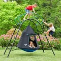 Produktbild: Tp Toys - Hängesessel Und Klettergerüst 'ufo', Schwarz
