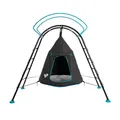 Produktbild: TP Toys TP848 TP Monkey Bar Kletterer und UFO hängende Fort Höhle, Dschungel-Fitnessstudio, aktiver Outdoor-Spaß, Alter 3-8, Schwarz, M