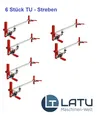 Produktbild: BESSEY Türfutterstrebe TU 6 Stück Sonderpreis Streben Türmontage Strebe