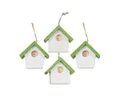 Produktbild: Viana Nistkasten Hängedeko Frühling: Mini Vogelhaus Deko Nistkasten, 6,5cm, 8er Set