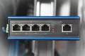 Produktbild: DIGITUS 4 Port Gigabit Netzwerk PoE Switch, Industrial, Unmanaged, 1 RJ45 Uplink