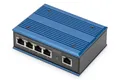 Produktbild: DIGITUS Digitus DN-651120 Netzwerk-Switch L2 Gigabit Ethernet (10/100/1000) Power over Ethernet (PoE) Schwarz, Blau (DN-651120)
