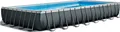Produktbild: INTEX 26378NP Framepool-Set Steinbach Ultra Quadra XTR eckig 975x488x132 cm inkl. Sandfilteranlage, Leiter