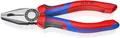 Produktbild: KNIPEX Kombizange auf SB-Karte mit Comfort-Griffen 180 mm, 03 02 180 SB