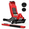 Produktbild: Wagenheber 3T hydraulisch & flach - rot