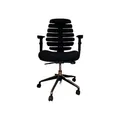 Produktbild: hjh OFFICE ERGO LINE II Stoff Schwarz ergonomischer Drehstuhl