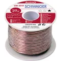 Produktbild: SCHWAIGER Lautsprecherkabel, 10 m 0,75 mm transparent