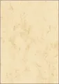 Produktbild: SIGEL DP372 Hochwertiges Marmor-Papier beige, A4, 100 Blatt, Motiv beidseitig, 90 g, Briefpapier, Speisekarte, aus nachhaltigem Papier