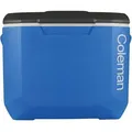 Produktbild: Coleman - 2000036084 - 60QT Wheeled Performance Cooler Tricolor Blue/Grey - Kühlbox - Schwarz
