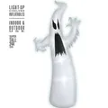 Produktbild: GEIST GHOST HALLOWEEN DEKO PARTYDEKO AUFBLASBARER GEIST MIT GEBLÄSE 244 CM NEU
