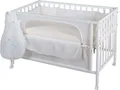 Produktbild: roba safe asleep® Room Bed 60 x 120 cm 'Sternenzauber', Beistellbett inkl. Zubehör, weiß lackiert