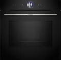 Produktbild: Bosch HMG7361B1 - Serie 8 Backofen mit Mikrowelle mit 5 Jahre Garantie, Schwarz, 4D Heissluft, 60 x 60 cm