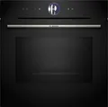 Produktbild: Bosch Einbau-Backofen Mikrowelle HMG7361B1 67l AirFry 60cm Schwarz