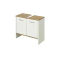 Produktbild: Waschbeckenunterschrank   ¦ weiß ¦ Maße (cm): B: 62 H: 54 T: 28.0