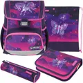 Produktbild: Herlitz Schulranzen Set Loop Plus Magic Unicorn 10-teilig gefüllt
