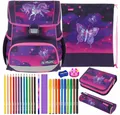 Produktbild: Herlitz Schulranzen Set Loop Plus 10-teilig 2025 Mädchen Magic Unicorn