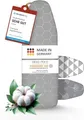 Produktbild: arteneur® - Made in Germany Bügelbrettbezug 130x45 | Hitzereflektierend | Gummizug | OEKOTEX100 | 5 Größen | Polsterung | Bügelbrettbezug für Dampfbügelstation und Dampfbügeleisen | Bügeltischbezug L