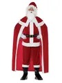 Produktbild: Smiffys Deluxe Santa Claus Costume with Trousers, Red Halloween und Karneval