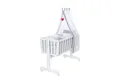 Produktbild: roba® Stubenbett Komplettwiegenset, inkl. textiler Ausstattung & Rollen