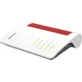 Produktbild: FRITZ! FRITZ!Box 7682 WLAN-Router weiß/rot MU-MIMO, Dual-Band, WPA3/WPA2, DECT 