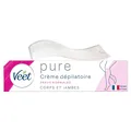 Produktbild: Veet Pure Enthaarungscreme Körper Beine normale Haut ohne Ammoniakgeruch 200 ml