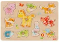 Produktbild: Goki 57393 - Steckpuzzle Tierkinder