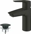 Produktbild: GROHE QUICKFIX Standwaschtischarmatur schwarz