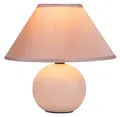 Produktbild: Rabalux 2145 Tischleuchte Ariel, E14, Keramik, rosa, rund, Modern, ø200mm