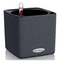 Produktbild: Lechuza Pflanzengefäß CUBE Color 14 schiefergrau 14 x 14 x 13,5 cm
