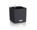 Produktbild: Pflanztopf Lechuza Cube Color Kunststoff 14 x 14 x 14 cm schiefergrau inkl. Erdb