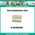 Produktbild: Hansgrohe HG Gewindehülsen Set / Satz für Absperrventil Unterputz # 96392000