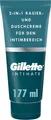 Produktbild: Gillette Body & Intimate 2-in-1 Rasier-und Duschcreme, sanfte Formel 3 x 177ml