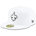 Produktbild: New Era 59Fifty Cap - Platinum Sideline New Orleans Saints