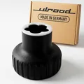 Produktbild: ULROAD passend für Monsieur Cuisine COMPACT Messerdrehhilfe Teiglöser Teigblume Zubehör Tool für Messer Mixtopf (weiss)