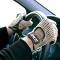 Produktbild: Autofahrer Handschuhe KFZ Auto Fahrerhandschuhe Retro Vintage Lammleder Leder Braun Gr. XL