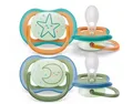 Produktbild: Philips Avent Schnuller Beruhigungssauger Ultra Air 18+ Monate Night SCF376/23