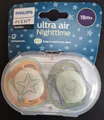 Produktbild: Philips Avent Ultra Air Nighttime 2 Orthodontische Schnuller 18+ Monate NEU OVP