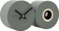 Produktbild: Karlsson - Kuckucksuhr Duo Cuckoo - Dschungel Grün - 26x13x7,2cm
