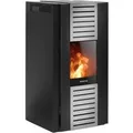 Produktbild: Justus Pelletofen Sirkos 2.0 Stahl Schwarz 6 kW mit Automatik