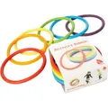 Produktbild: Activity Rings Spielringe Wurfringe Balanceringe Jonglierringe Kinder, 6 STÜCK
