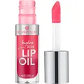 Produktbild: essence hydra kiss LIP OIL, Lipgloss, Nr. 03, Pink Champagne, feuchtigkeitsspendend, pflegend, mit Ölen, glänzend, vegan, ohne Parabene, ohne Mikroplastikpartikel, Nanopartikel frei, 1er Pack (4ml)