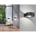 Produktbild: Fischer&honsel - Led Außenwandleuchte Torres Schwarz Mit Up And Down Licht - 15cm Breit